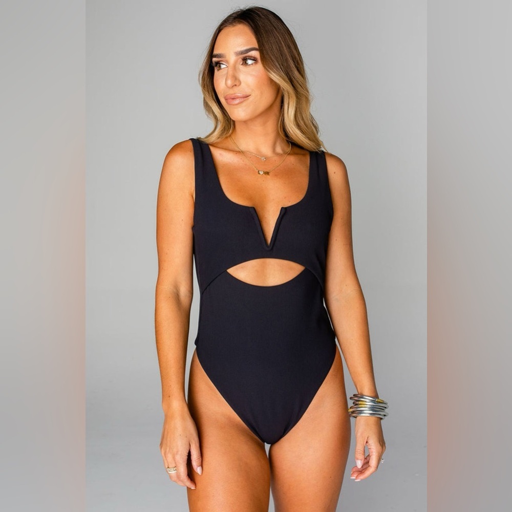 NWT Buddy Love One Piece Swimsuit - BLACK